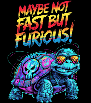 Fast But Furious Turtle