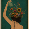 Be Kind to Your Mind Vintage Wall Art