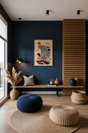 Alternative view of Colorful Ducks Art Print