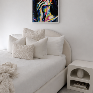 Alternative view of Street Art Colorful Graffiti Print Picture Woman