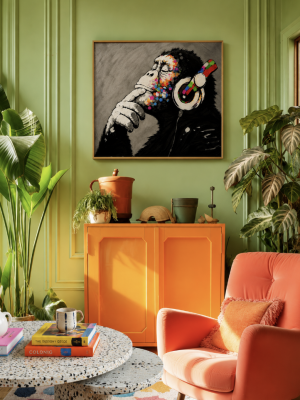 Alternative view of Monkey With Headphones